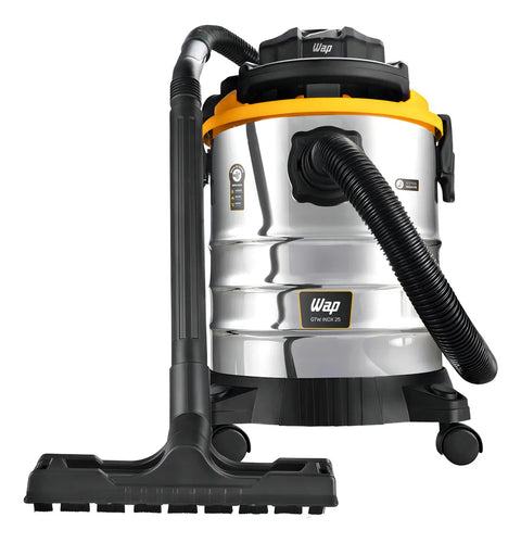 Imagem 1 de 9 de Aspirador de Pó e Água WAP GTW INOX 25 Com Soprador e Potência de 2000W