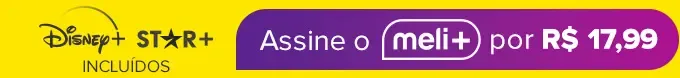Disney+, Star +, incluídos. Assine o meli+ por R$17,99
